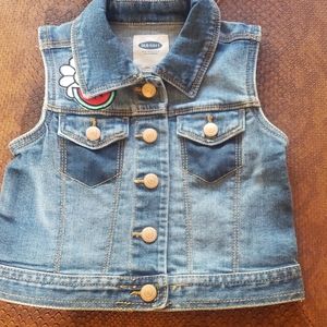 Denim vest
